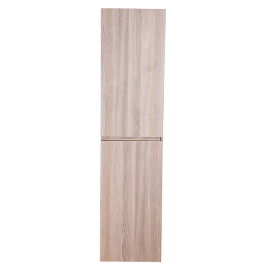 Armoire 18 x 72 pouces bois naturel