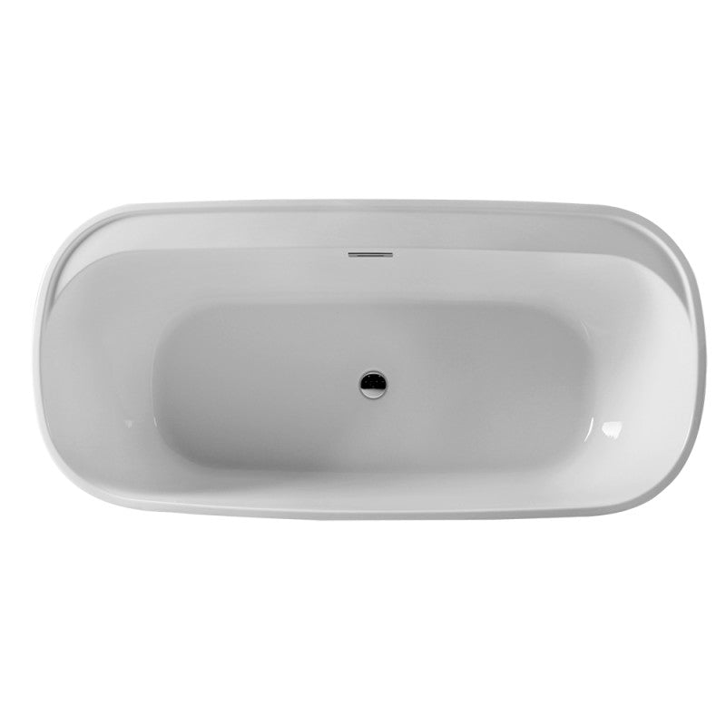 Volos 63" Freestanding Bathtub