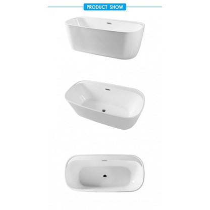 Volos 63" Freestanding Bathtub