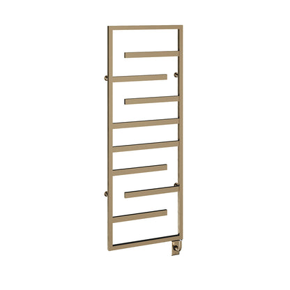 Sèche-serviettes Vasto 23,5″ x 64″ Noir Mat