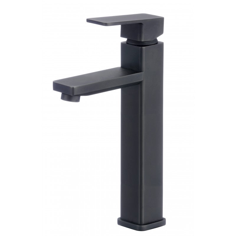 Ares 12", noir mat, robinet de lavabo