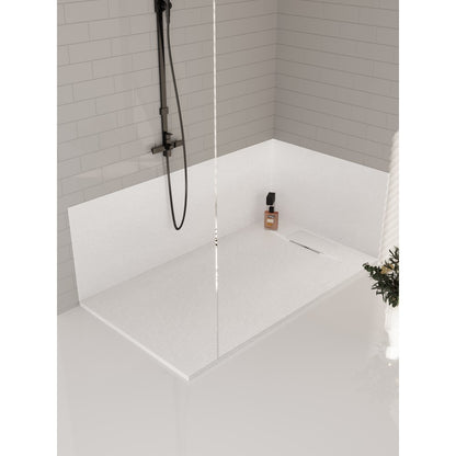 Brutus 48"x32", Black, SMC Shower Base