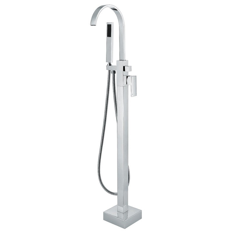 Déméter, Freestanding Bath Faucet - Chrome