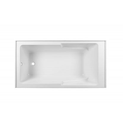 IYO Baignoire en alcôve Drain Gauche