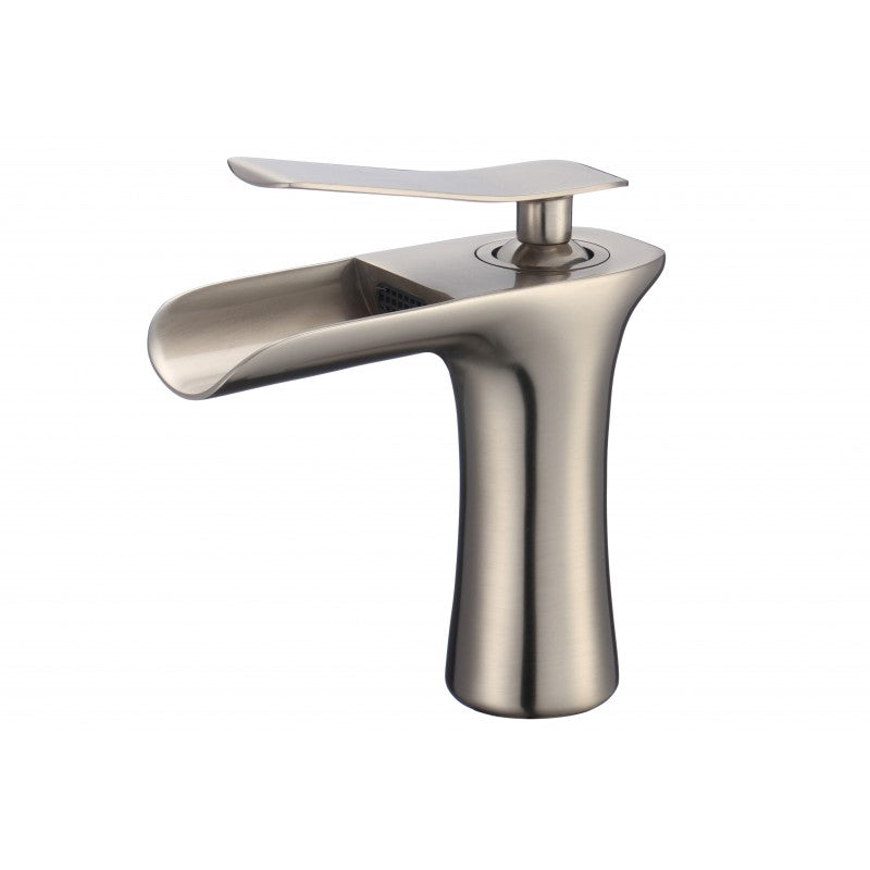 Juma 6" lavatory faucet, brushed chrome