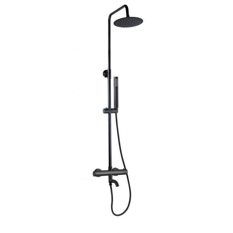 Kheiron, Matte Black, Shower Faucet