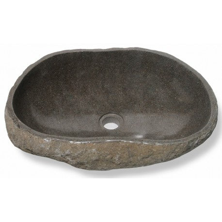 Lavabo random en pierre naturel 40*30*15