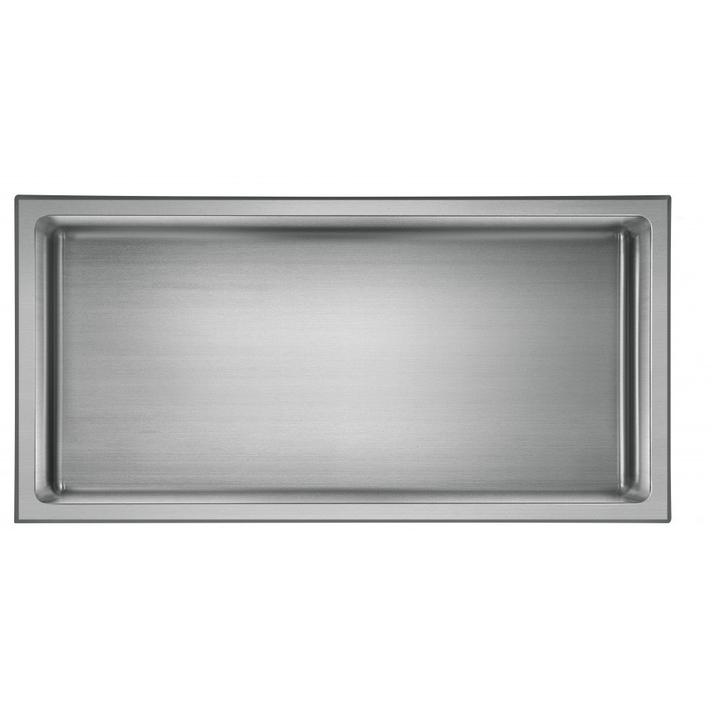 Niche de douche 24po x 12po - Nickel brossé