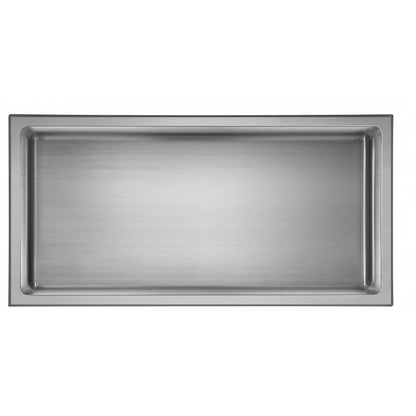 Niche de douche 24po x 12po - Nickel brossé