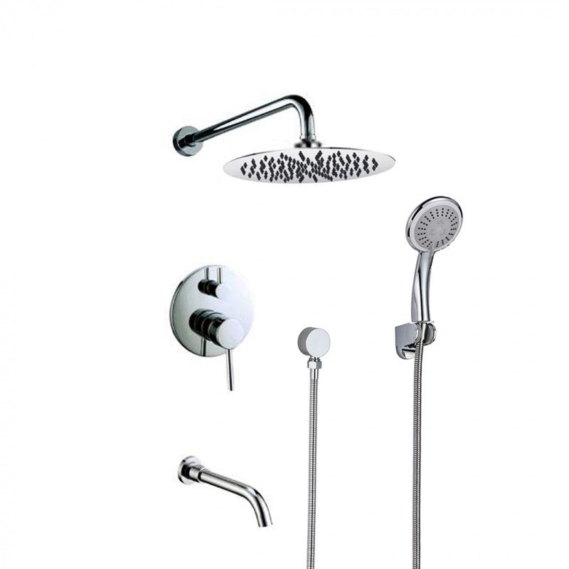 Kami, Chrome, Shower &amp; Bath Faucet