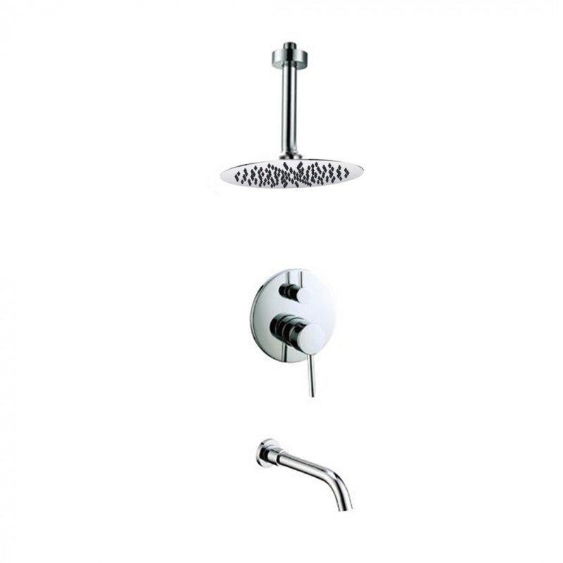 Kami, Chrome, Shower &amp; Bath Faucet