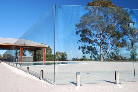 Tempered glass panel 40" x 68.9" x 12mm