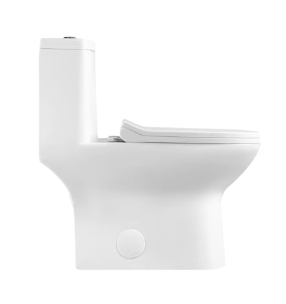 IM One-Piece Toilet 10" Installation - White