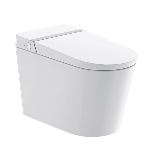 Jade White Smart Toilet