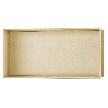 Shower Niche 24in x 12in - Brushed Gold