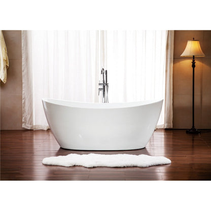 67" freestanding bathtub, Sami