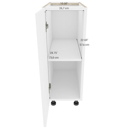 Kitchen Base Cabinet 12in Shaker with door