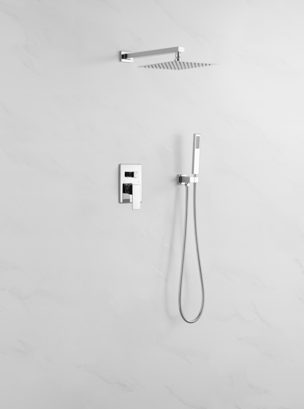 Janina Shower Set - Chrome