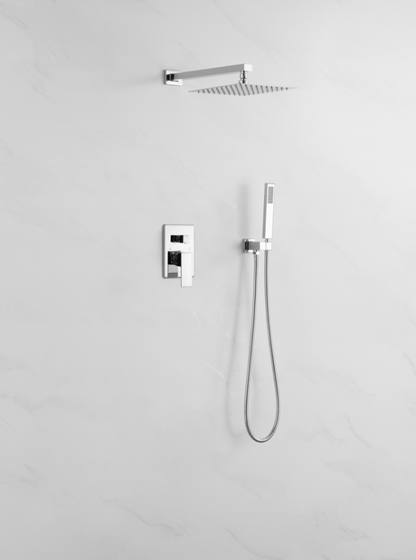 Janina Shower Set - Chrome