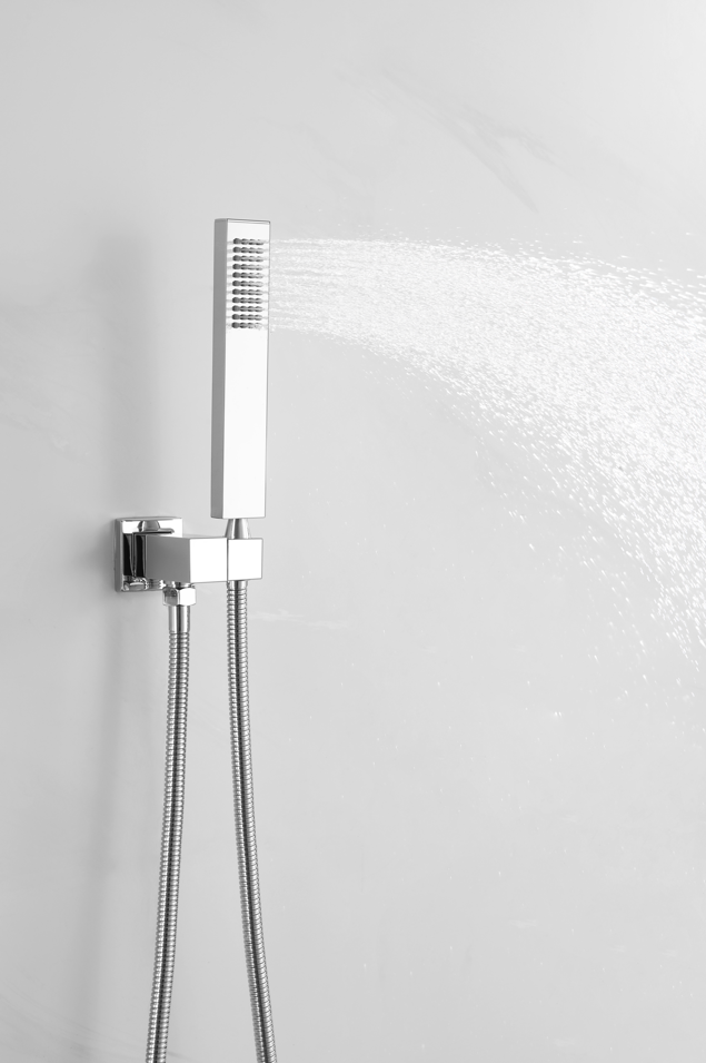 Janina Shower Set - Chrome