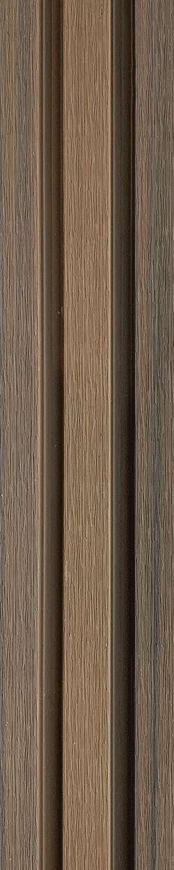 Composite wall covering, width 6-5/8", thickness 15/16", length 10 feet, Royal edition 