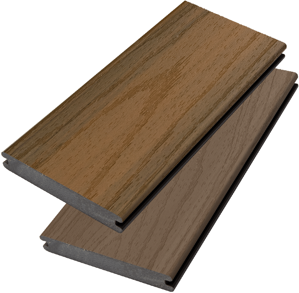 Planche de terrasse en composite solide ELITE, longueur de 12 pieds