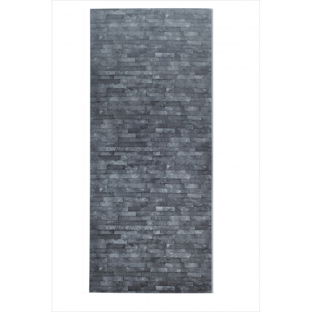 10mm PVC shower wall panel - Gray brick