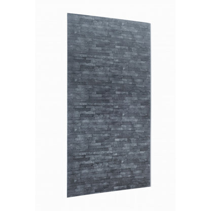 10mm PVC shower wall panel - Gray brick