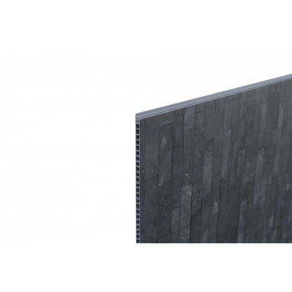 10mm PVC shower wall panel - Gray brick