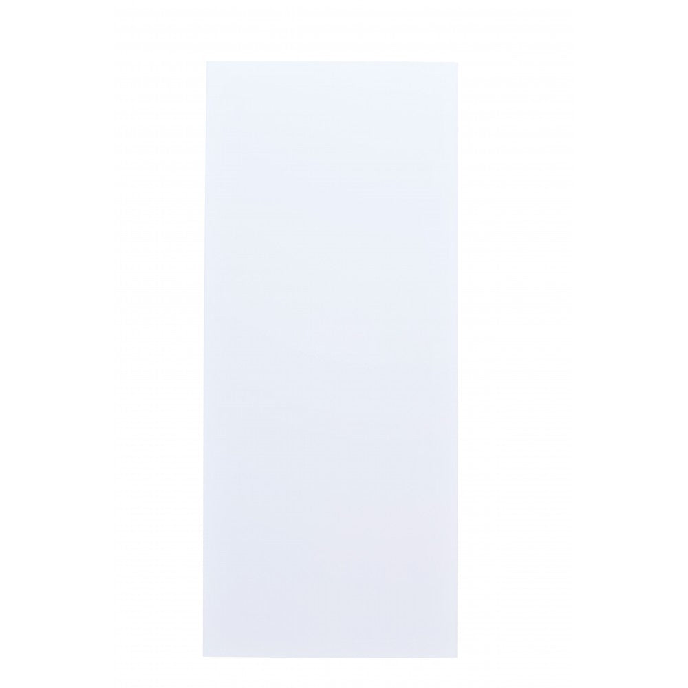 Panneau mural de douche en PVC 10mm - Blanc mat