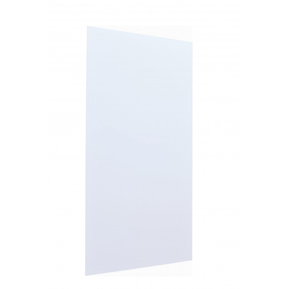 10mm PVC shower wall panel - Matt white