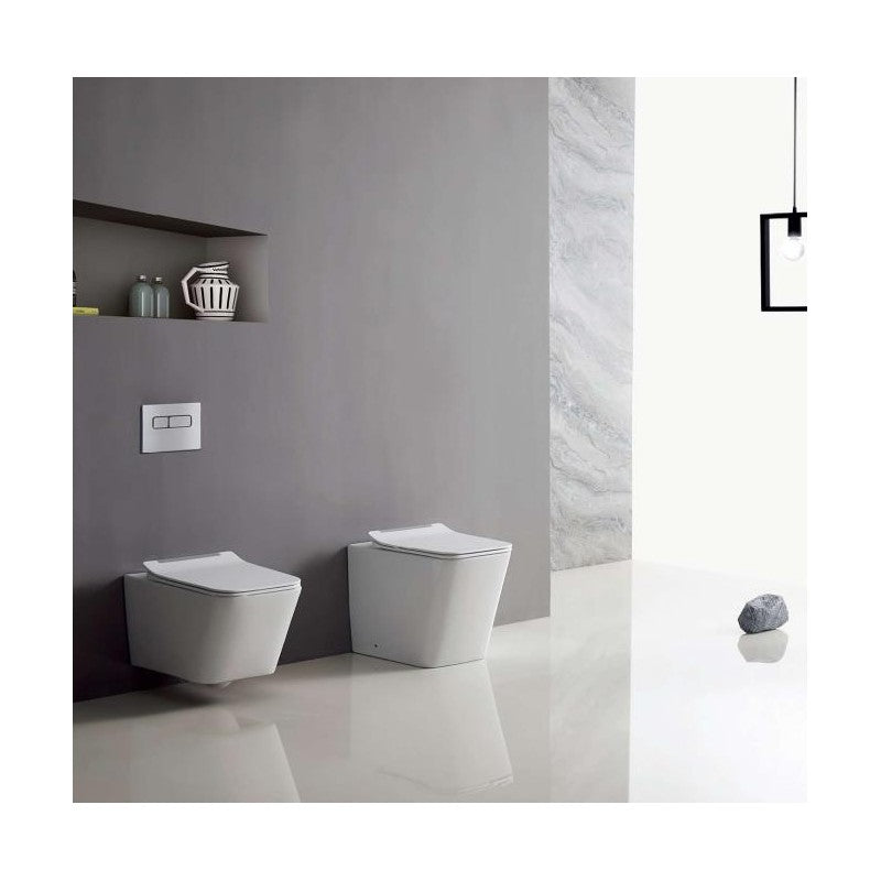 Nelly toilet and wall tank set