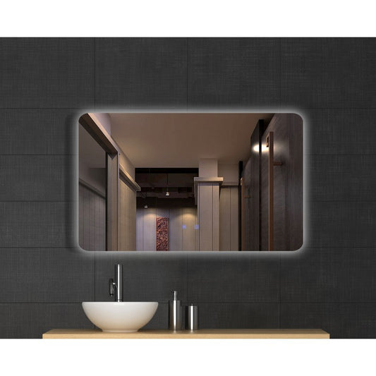 Aion LED Mirror 48" × 28"