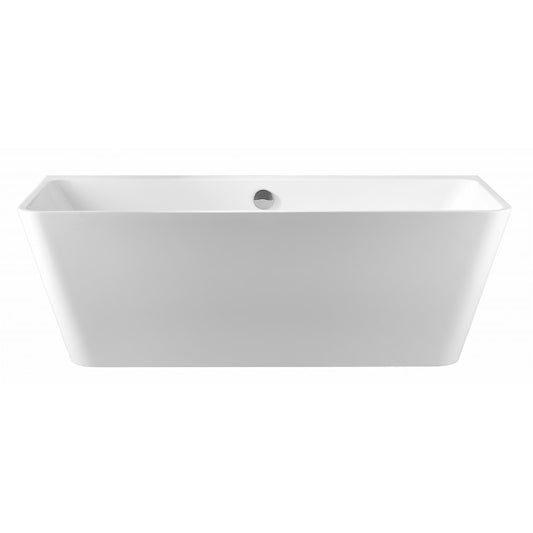 ID BIL 59" Freestanding Bathtub - White 