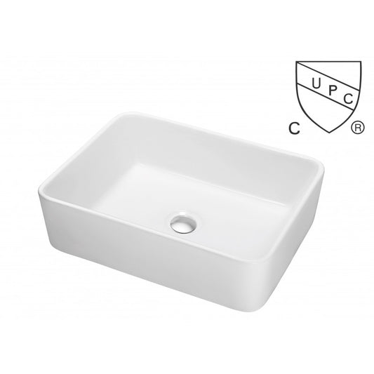 Caïman 19" porcelain sink,