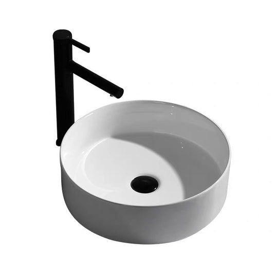 Epona 14", white round basin