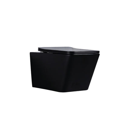 Esheia wall-mounted toilet black