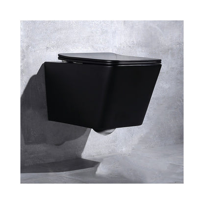 Esheia wall-mounted toilet black