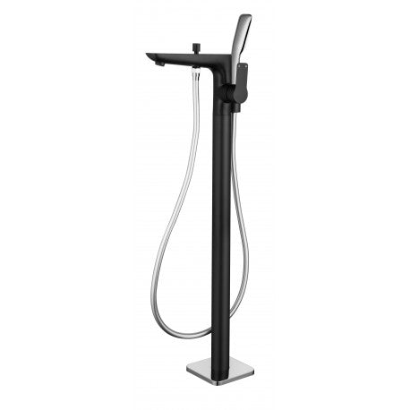 Breakthrough Freestanding Bath Faucet - Black