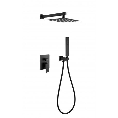 Hades, Matte Black Shower Faucet