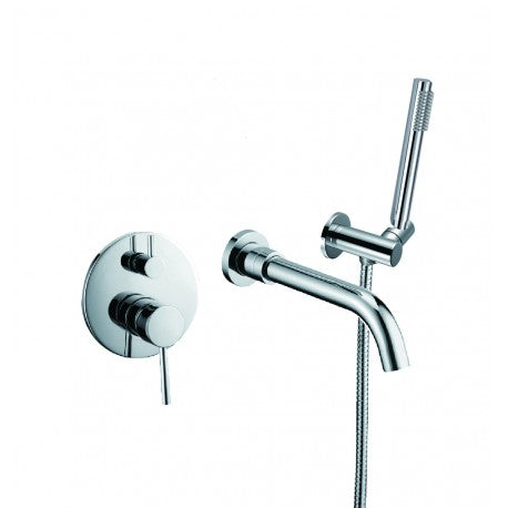 Kami, Chrome, Bath Wall Faucet