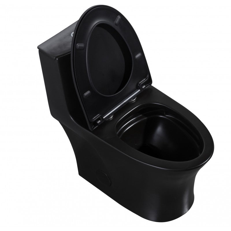 Toilette Monobloc Mazu - Noir