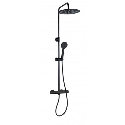 Kami, matt black shower column