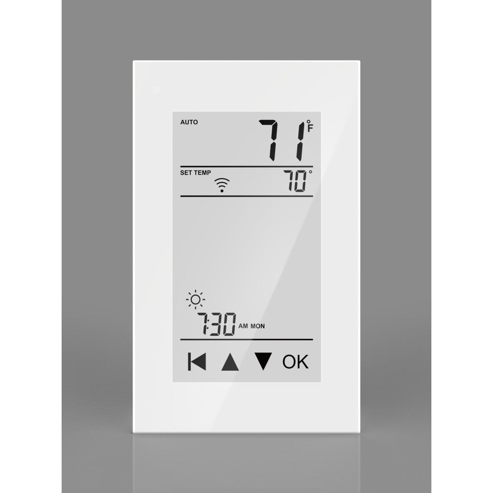 Wi-Fi programmable thermostat 