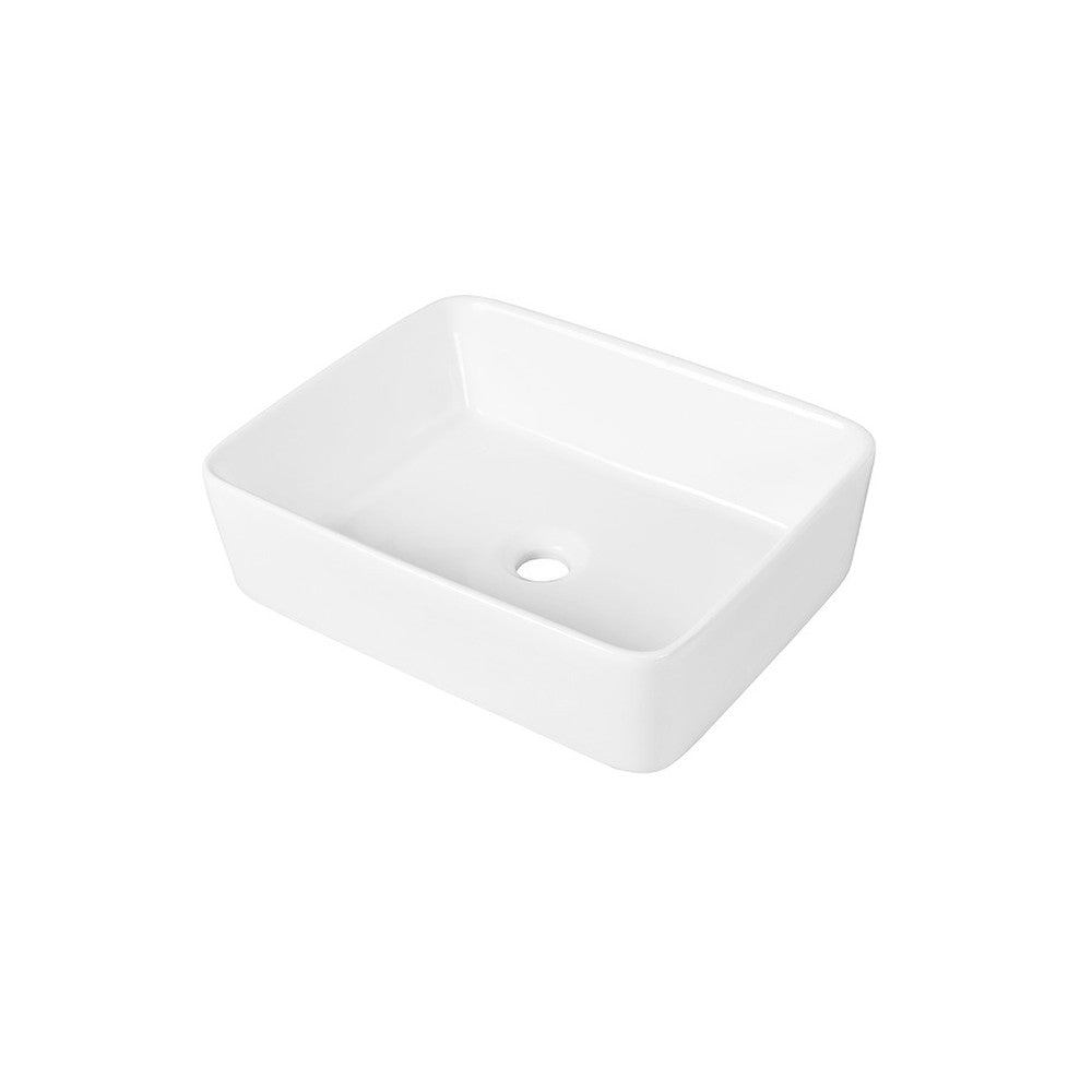 Lavabo en porcelaine blanc brillant 18 po Vola