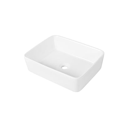 Lavabo en porcelaine blanc brillant 18 po Vola